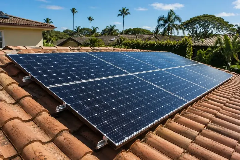 Installation de panneaux solaires à la Chapelle-Bertrand